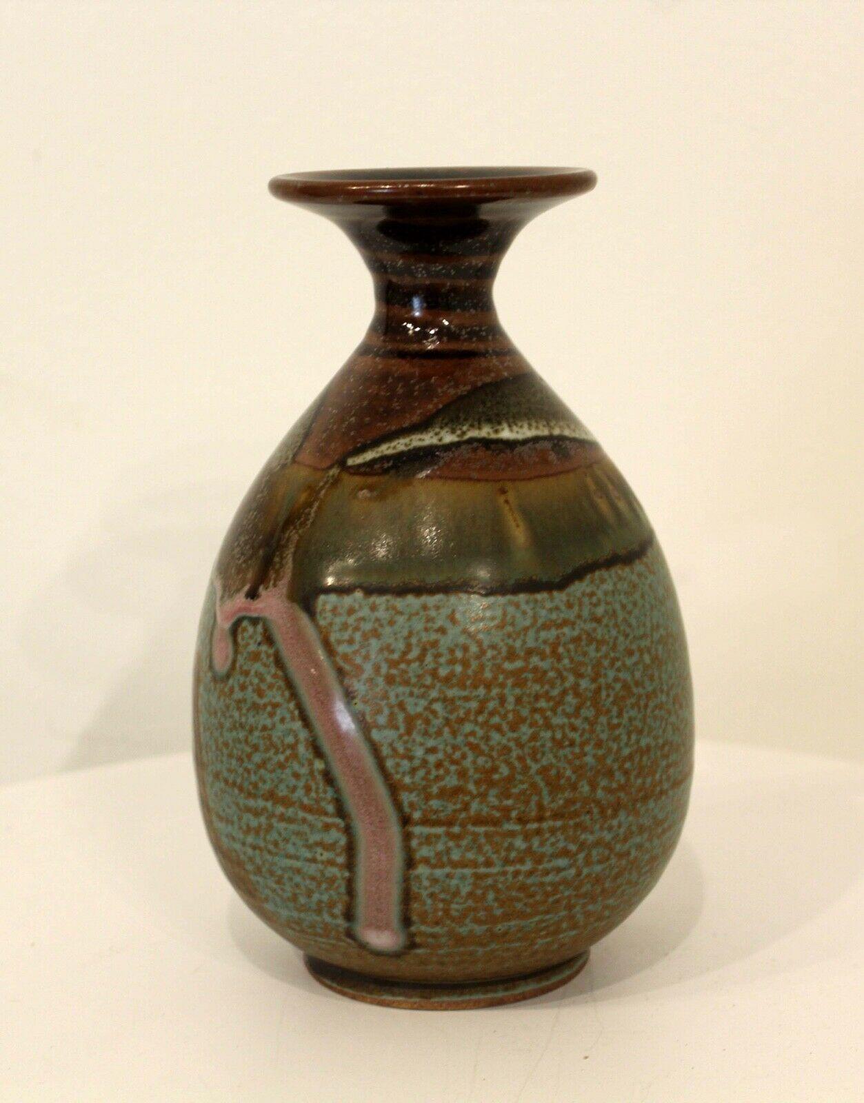 Vase en céramique Gary Shaffer Bon état à Keego Harbor, MI