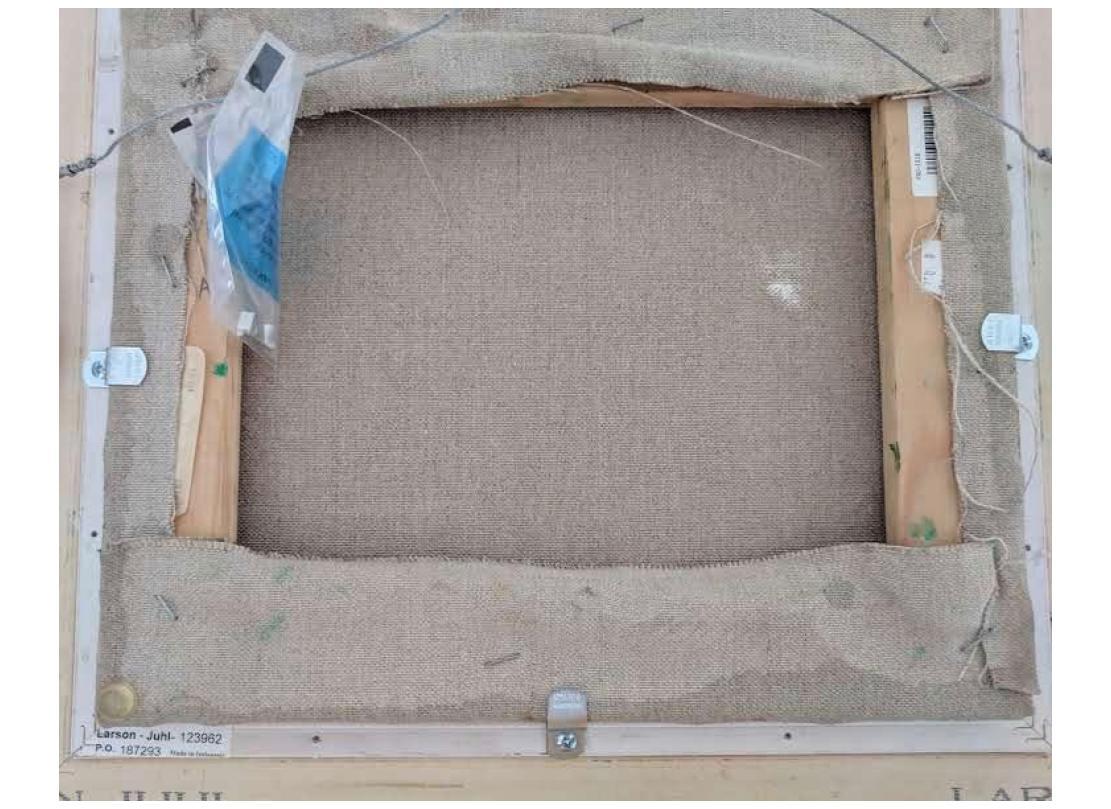 Pittura a olio su lino --Mansione Ten Broeck in vendita 6