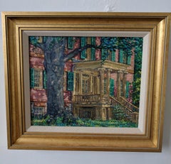 Oil Painting on Linen --Ten Broeck Mansion