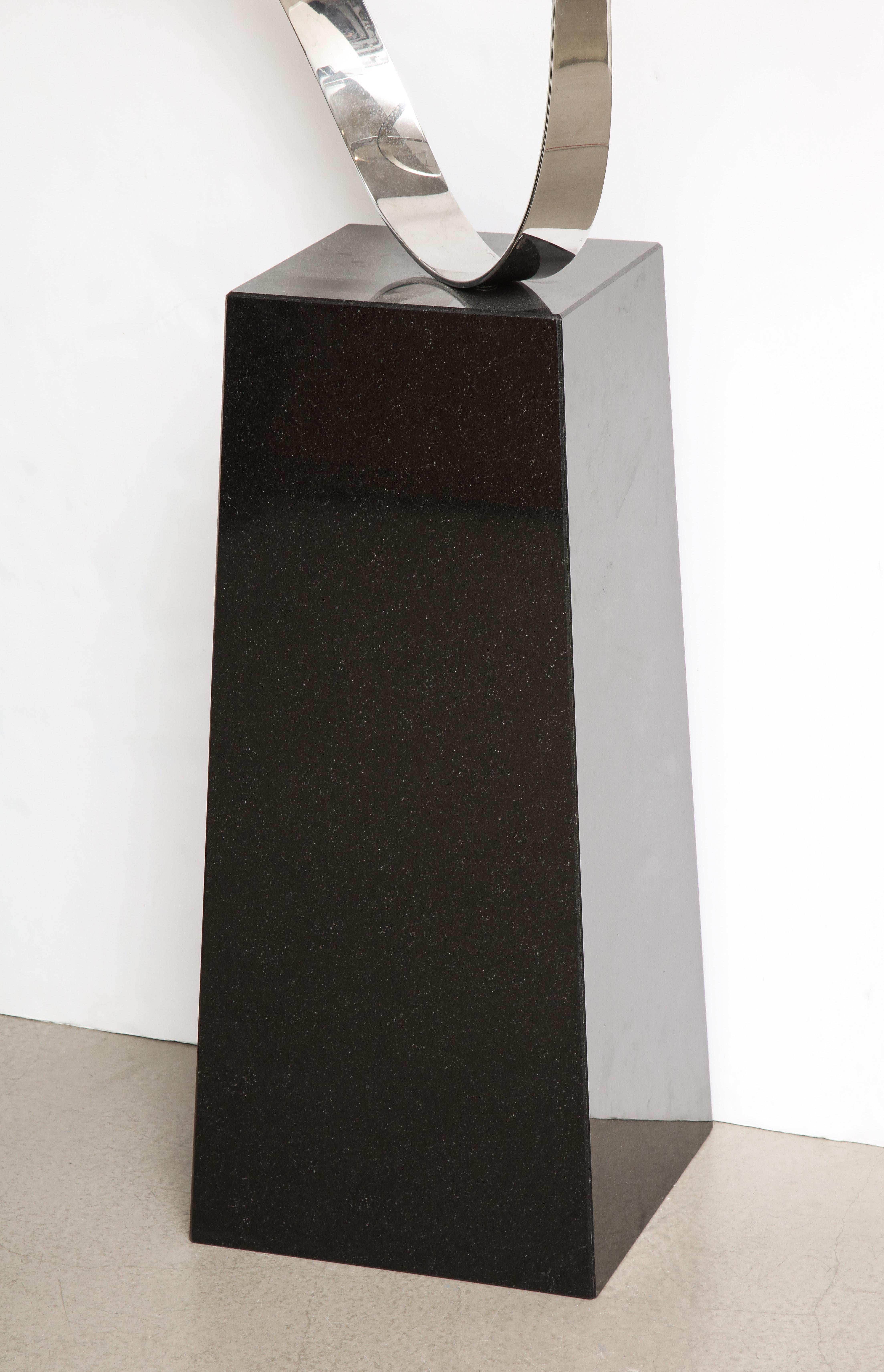 Gary Traczyk Signed Stainless Steel Kinetic Sculpture 