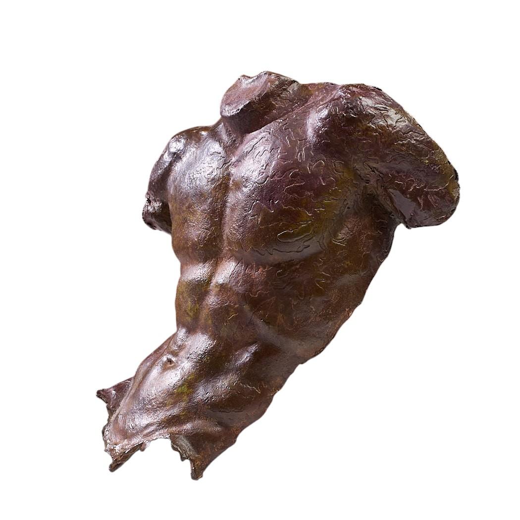 Gary Weisman Mid Century Wandbehang Bronze Torso (Moderne der Mitte des Jahrhunderts) im Angebot