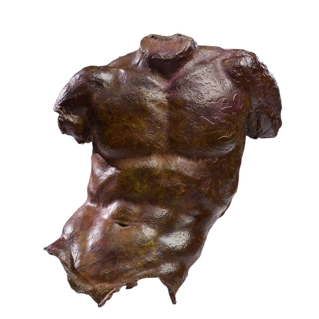 Gary Weisman Mid Century Wandbehang Bronze Torso (amerikanisch) im Angebot