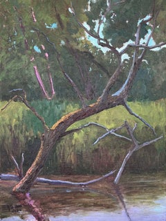 At the Perzente, Poland, Painting, Oil on Canvas