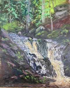 Buchberger Leite Nationalpark Bavaria II, Painting, Oil on Other