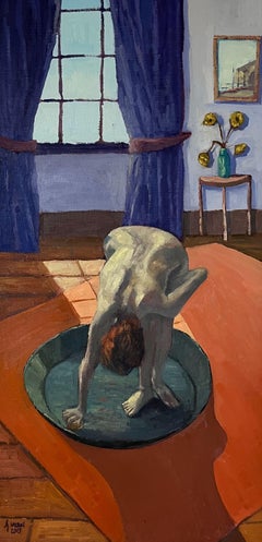 DER BADEZUBER - LE TUB 1885-86 AFTER EDGAR DEGAS, Painting, Oil on Canvas