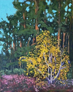 Farewell with color, Painting, Oil on MDF Panel