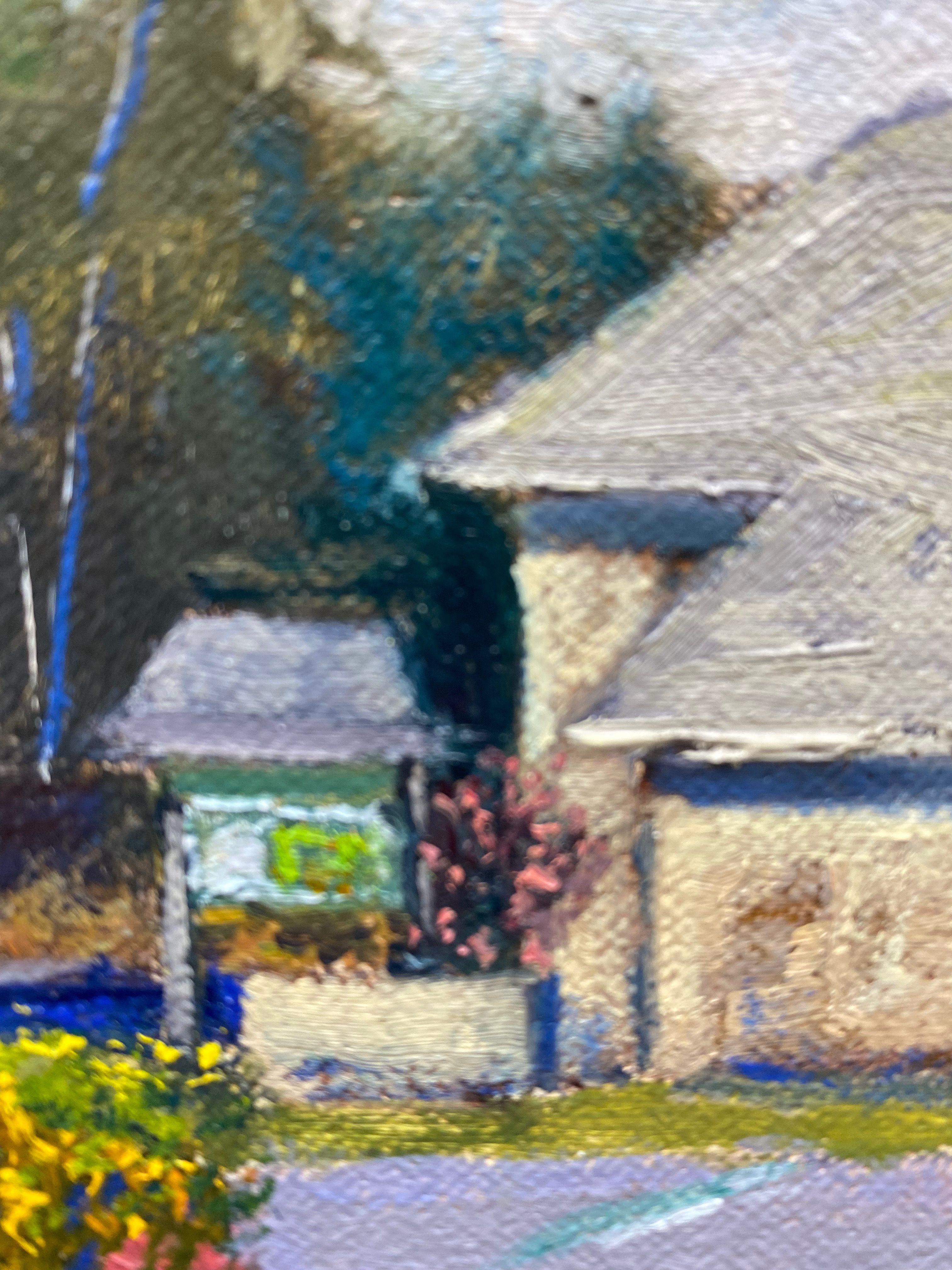 French greetings, Painting, Oil on Canvas For Sale 3