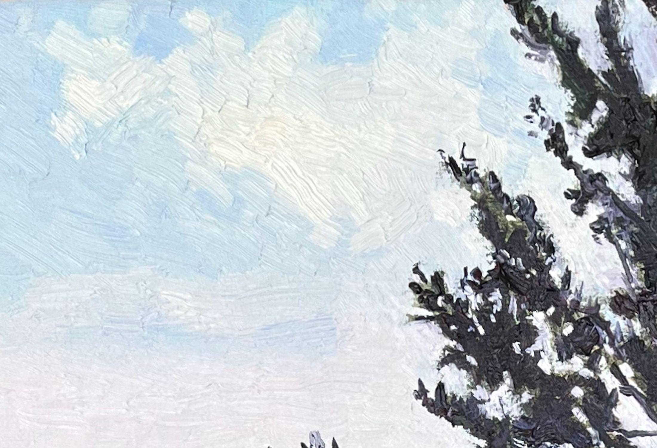 Hopeful prospect, Gemälde, Öl auf Leinwand im Angebot 1