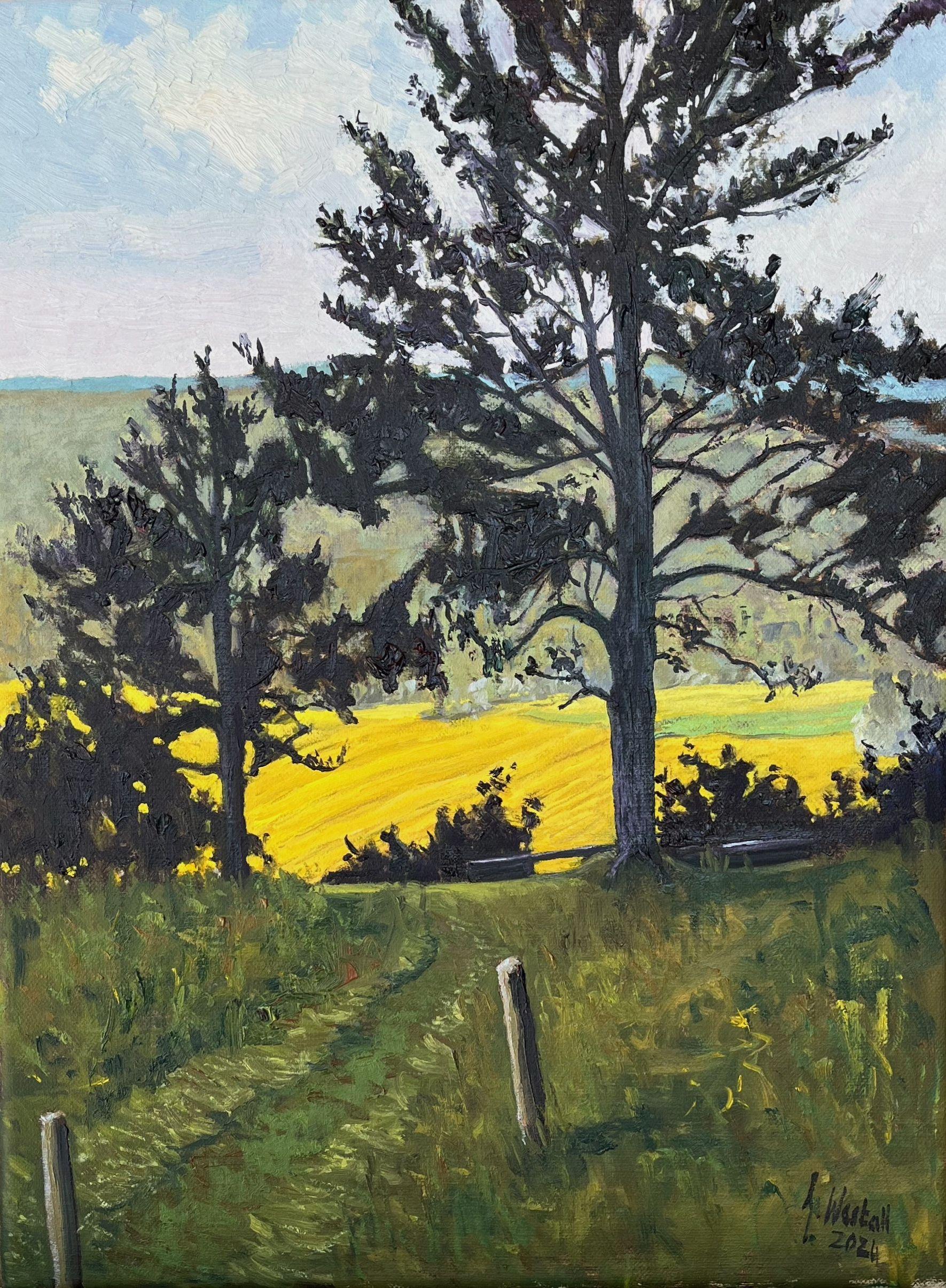 Hopeful prospect, Painting, Oil on Canvas