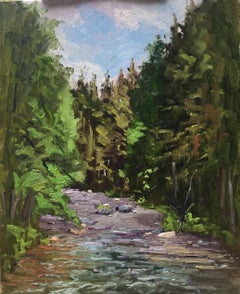 Ilztal Nationalpark Bavaria, Painting, Oil on Other