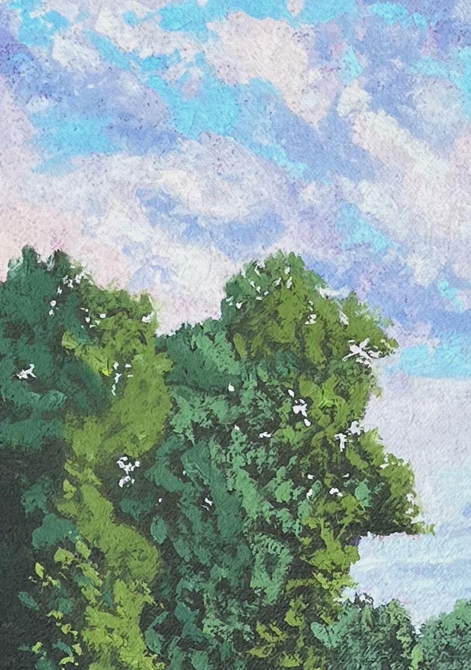 In  Bolina, Pittura, Olio su tela in vendita 2