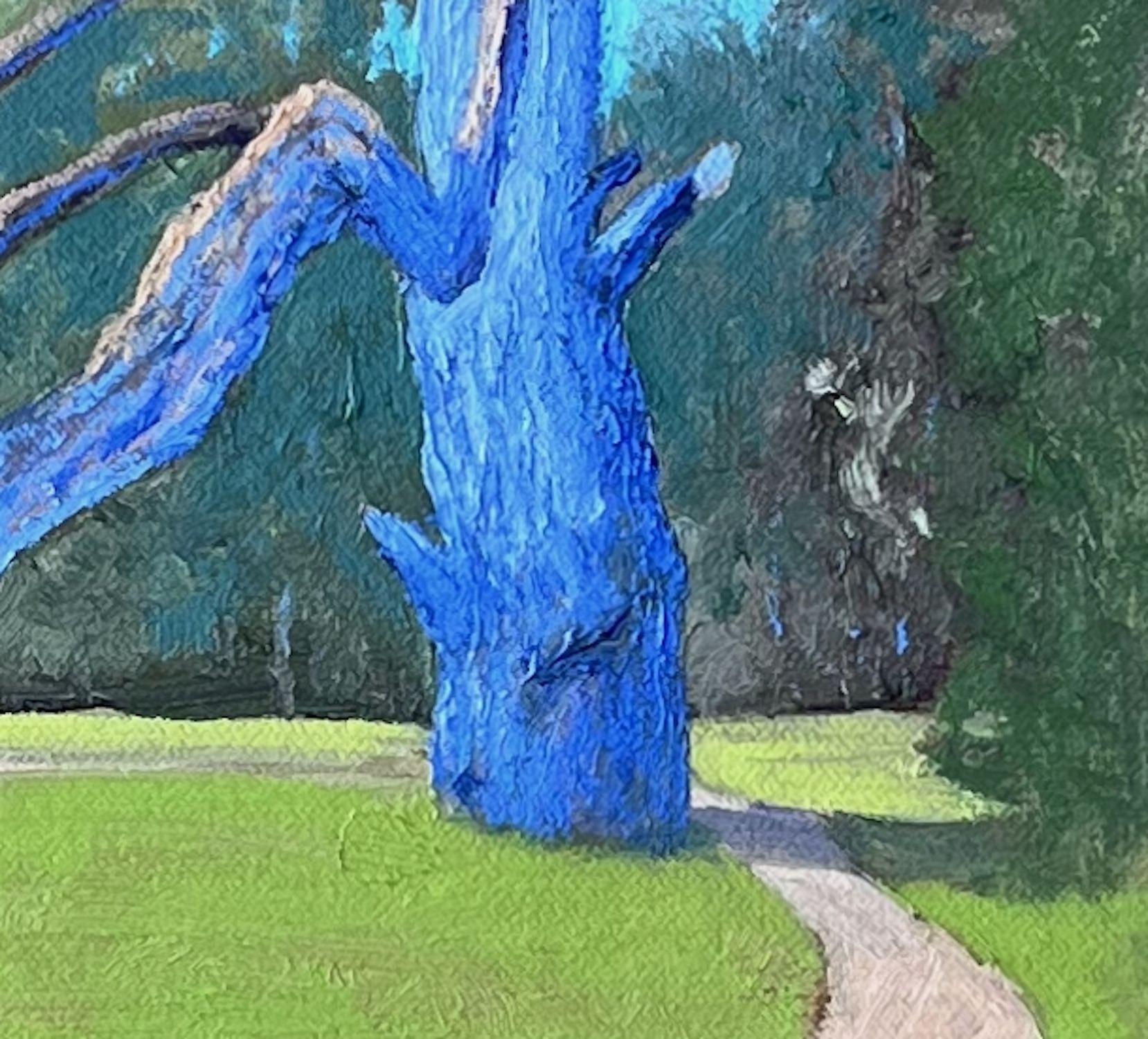 Park du manoir Benkhausen, Allemagne, peinture sur toile en vente 1