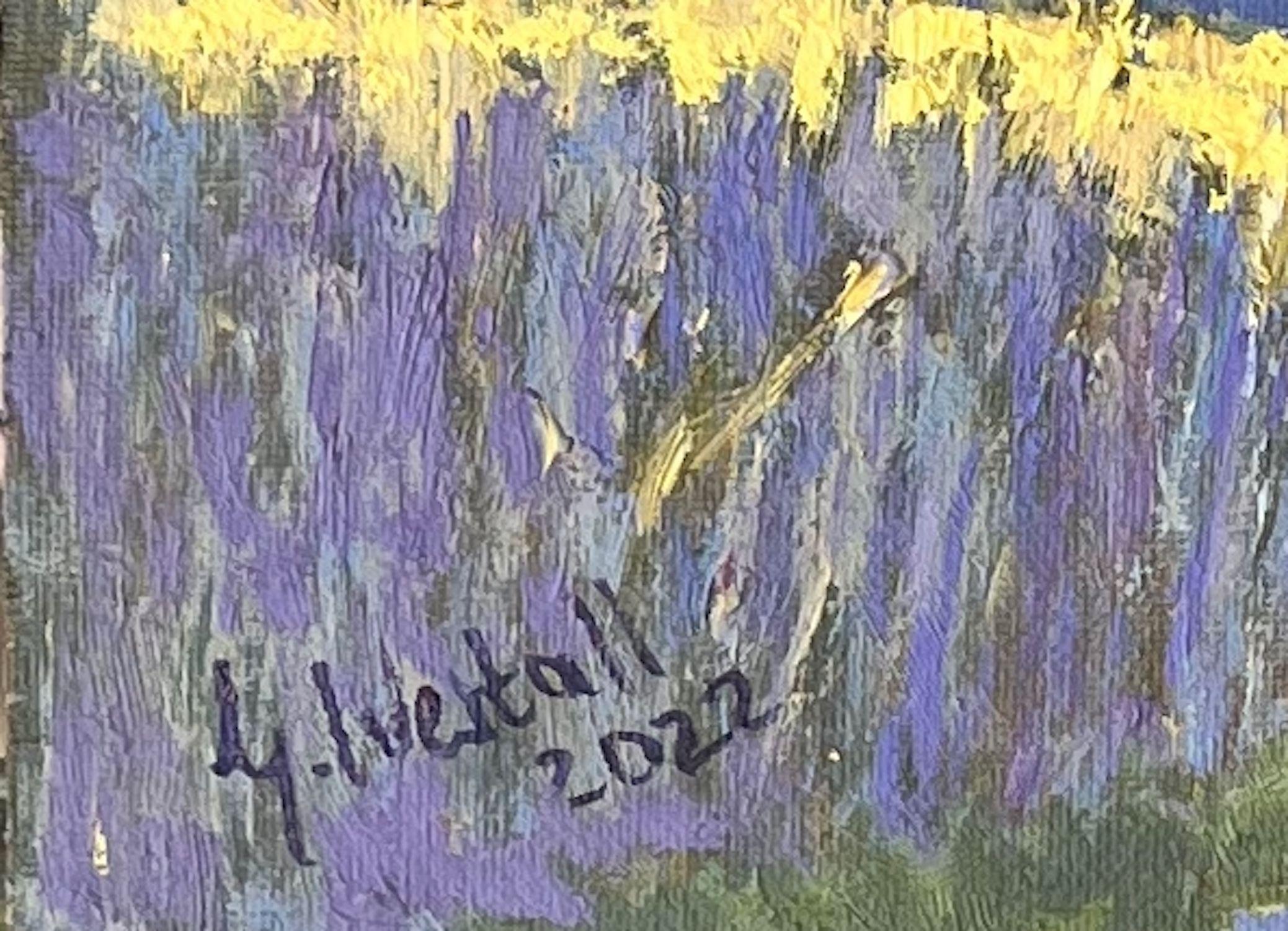 Auf meinem Weg nach Polen, Gemälde, Öl auf MDF-Tafel (Impressionismus), Painting, von Gary Westall