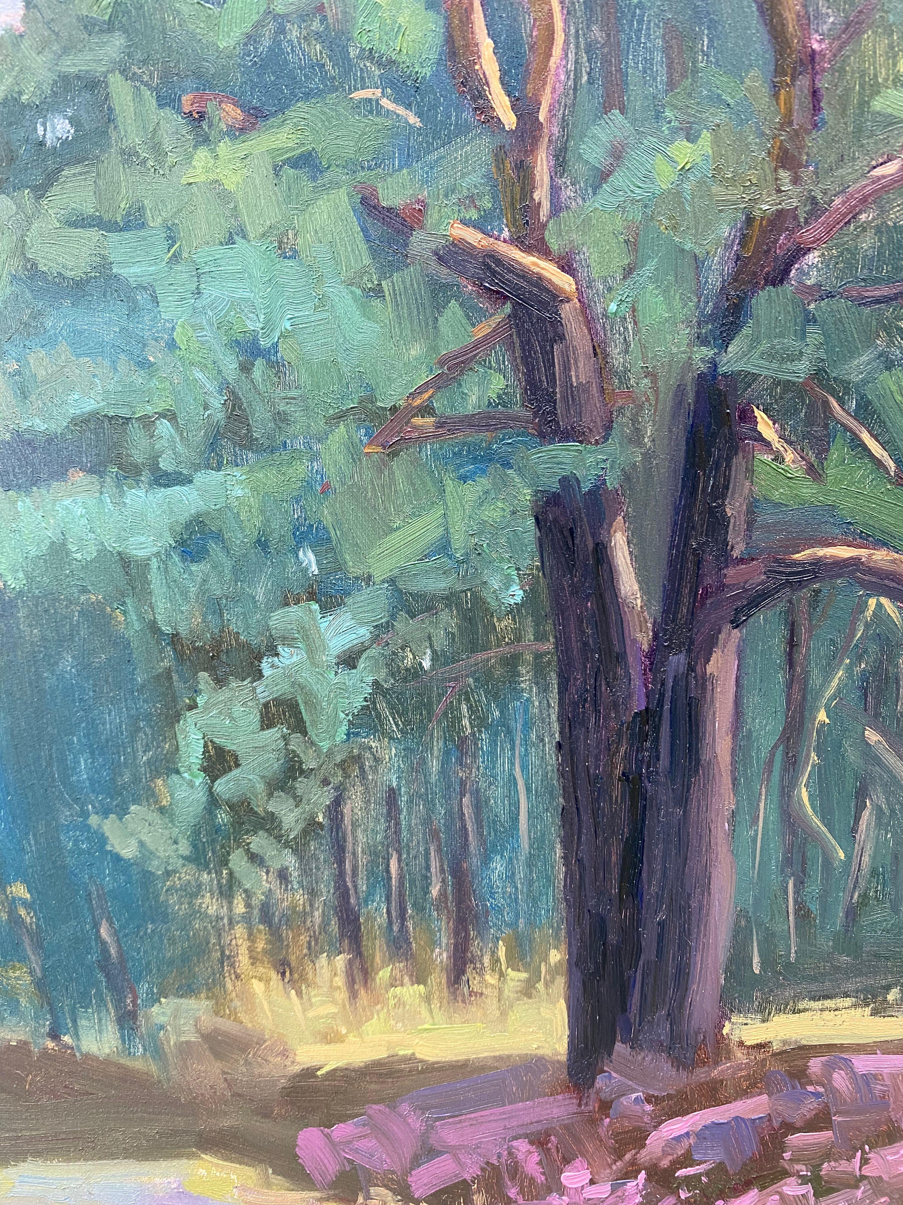 Kiefernholzbaum in der Kirchdorferheide, Gemlde, l auf Anderem im Angebot 1