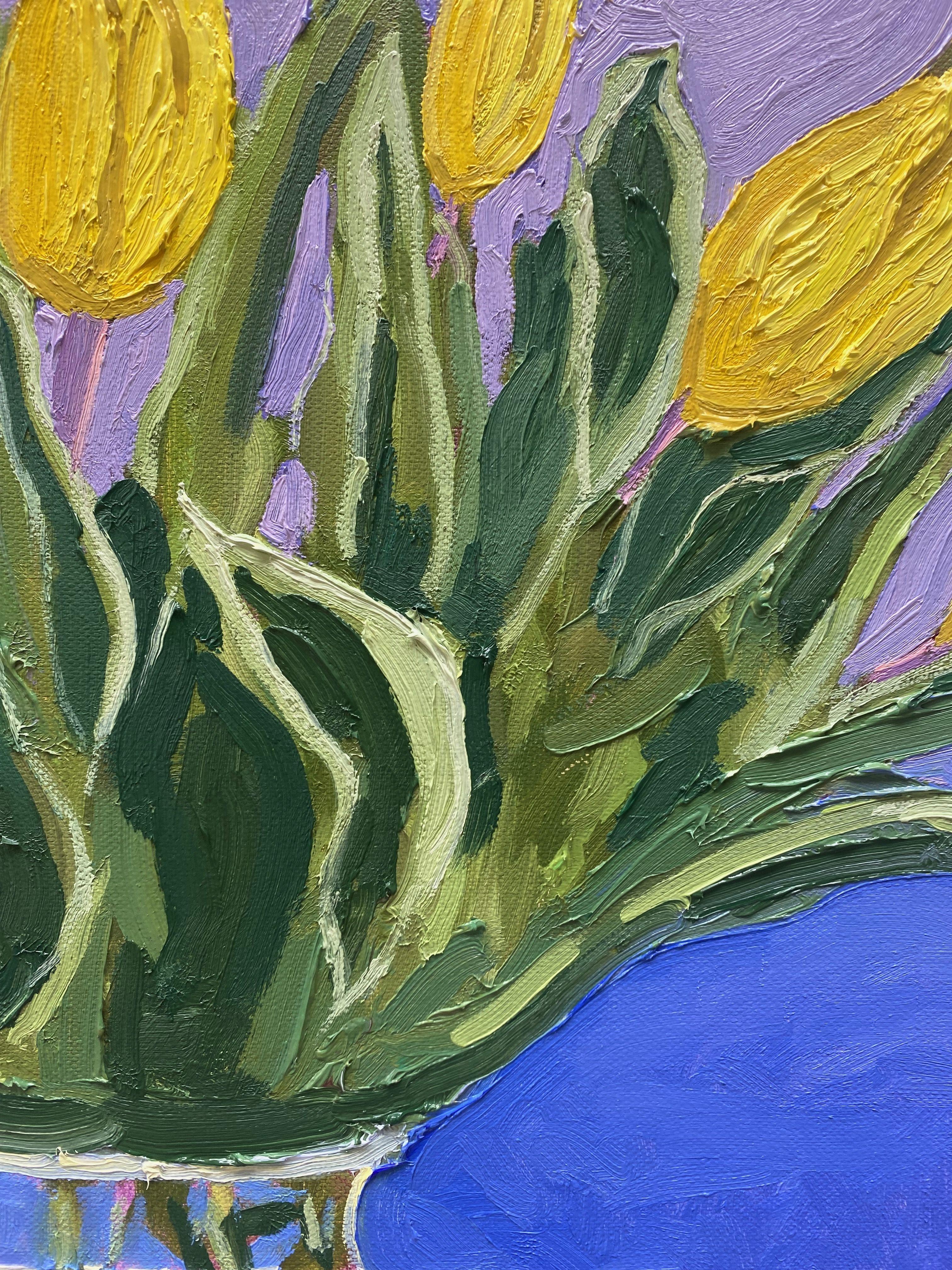Spring greetings, Painting, Oil on Canvas For Sale 1