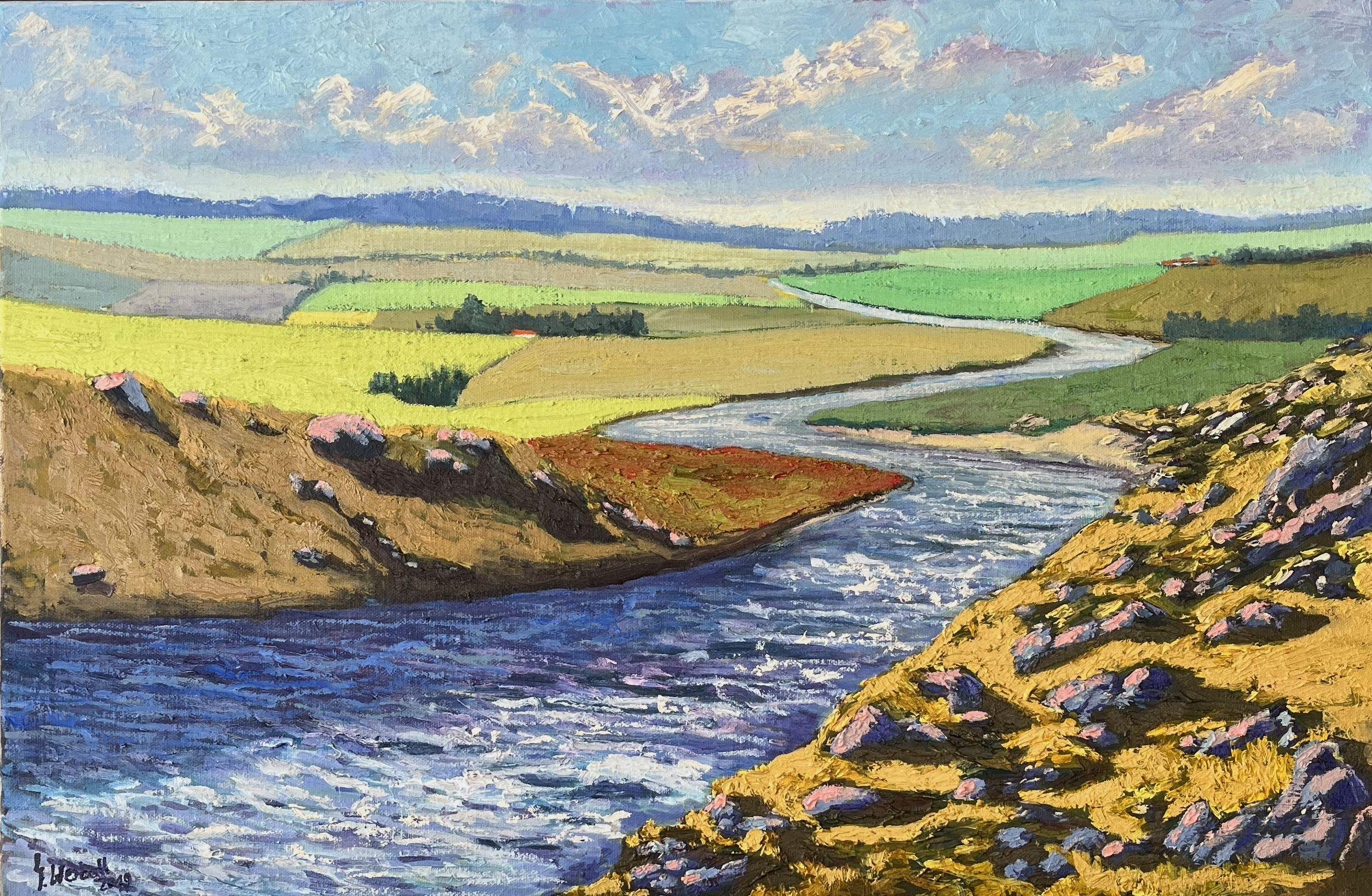 Der Ursprung ist kultiviert, Gemälde, Öl auf Leinwand