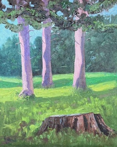 The three from the Klopotowo manor house, Painting, Oil on Canvas