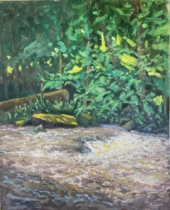 Wolfsteiner Ohe Nationalpark Bavaria, Painting, Oil on Other
