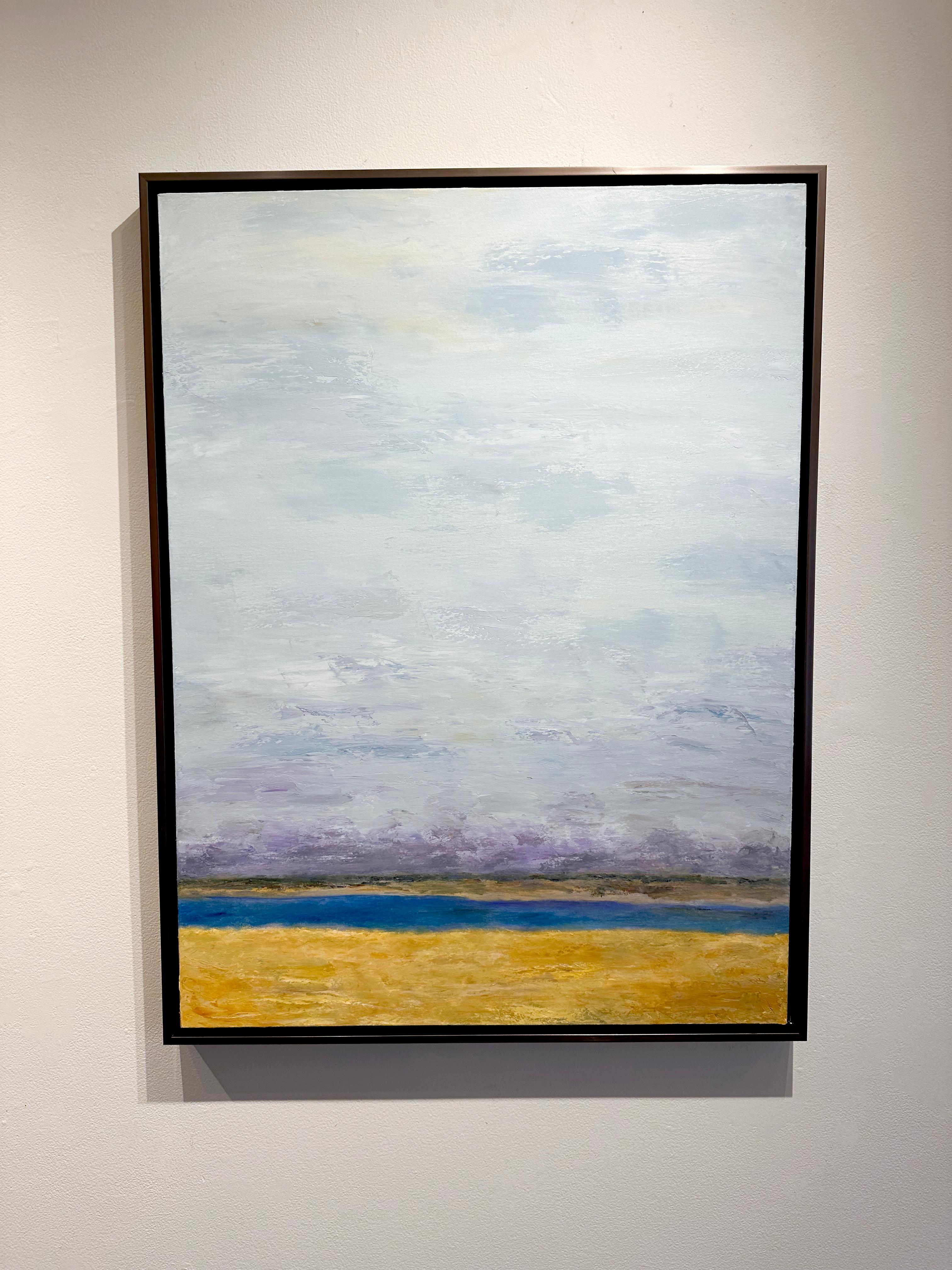 Gary Zack, „Endless Skies“, 40x30 Wasser-Wolken-Landschaft, Ölgemälde auf Leinwand im Angebot 1