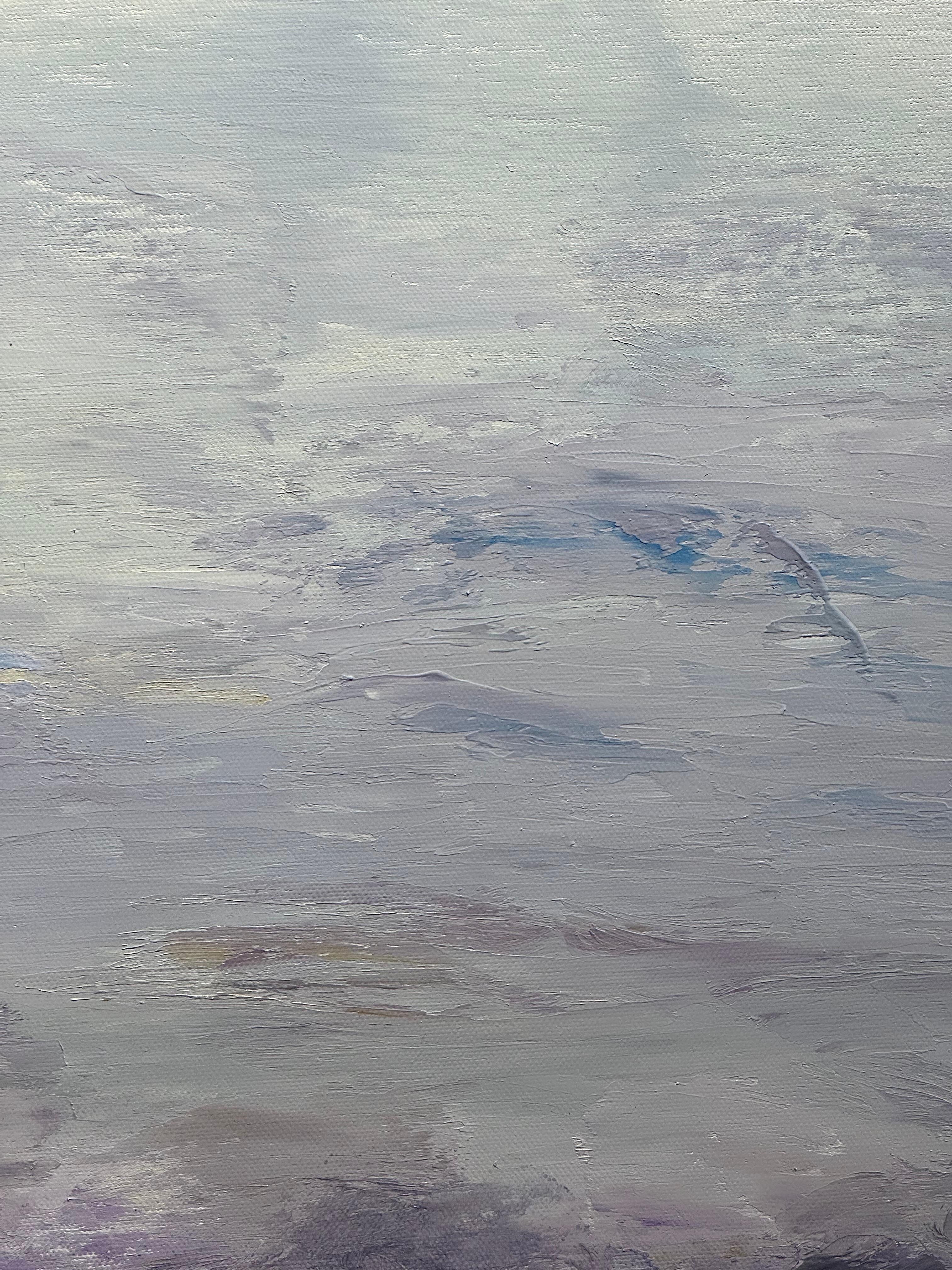 Gary Zack, „Endless Skies“, 40x30 Wasser-Wolken-Landschaft, Ölgemälde auf Leinwand im Angebot 5
