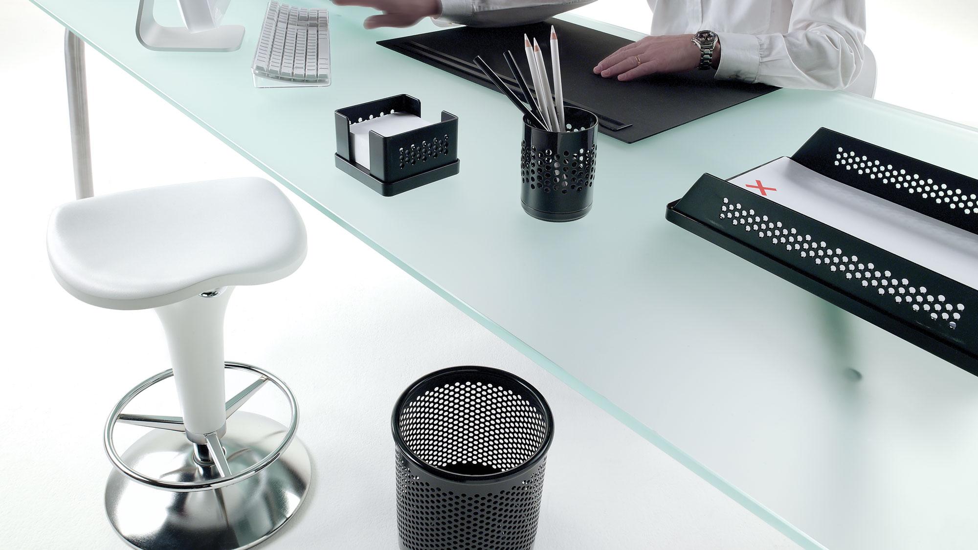 Tabouret selle réglable au gaz Rexite Zanzibar design Raul Barbieri - Noir Neuf - En vente à Alcamo, IT