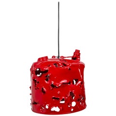 Gas Can Pendant Light by Charles Linder