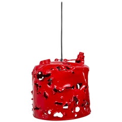 Used Gas Can Pendant Light by Charles Linder