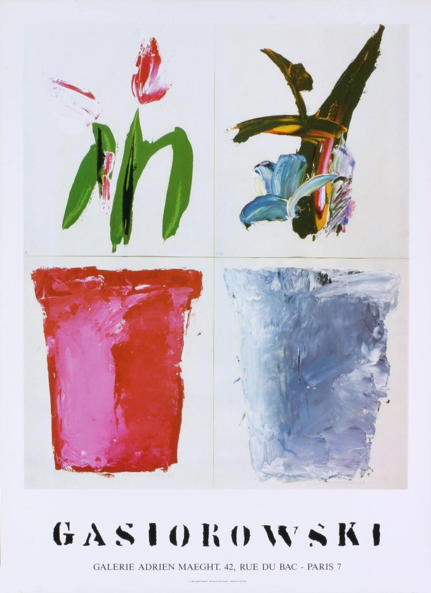 Gerald Gasiorowski- Pots De Fleurs #115/116 Urban Art Vintage By