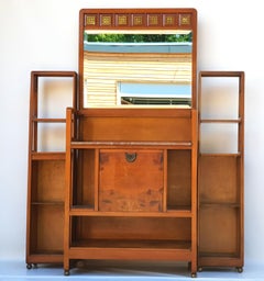 Gaspar Homar Art Nouveau Dining Room or Salon, Barcelona, 1910s