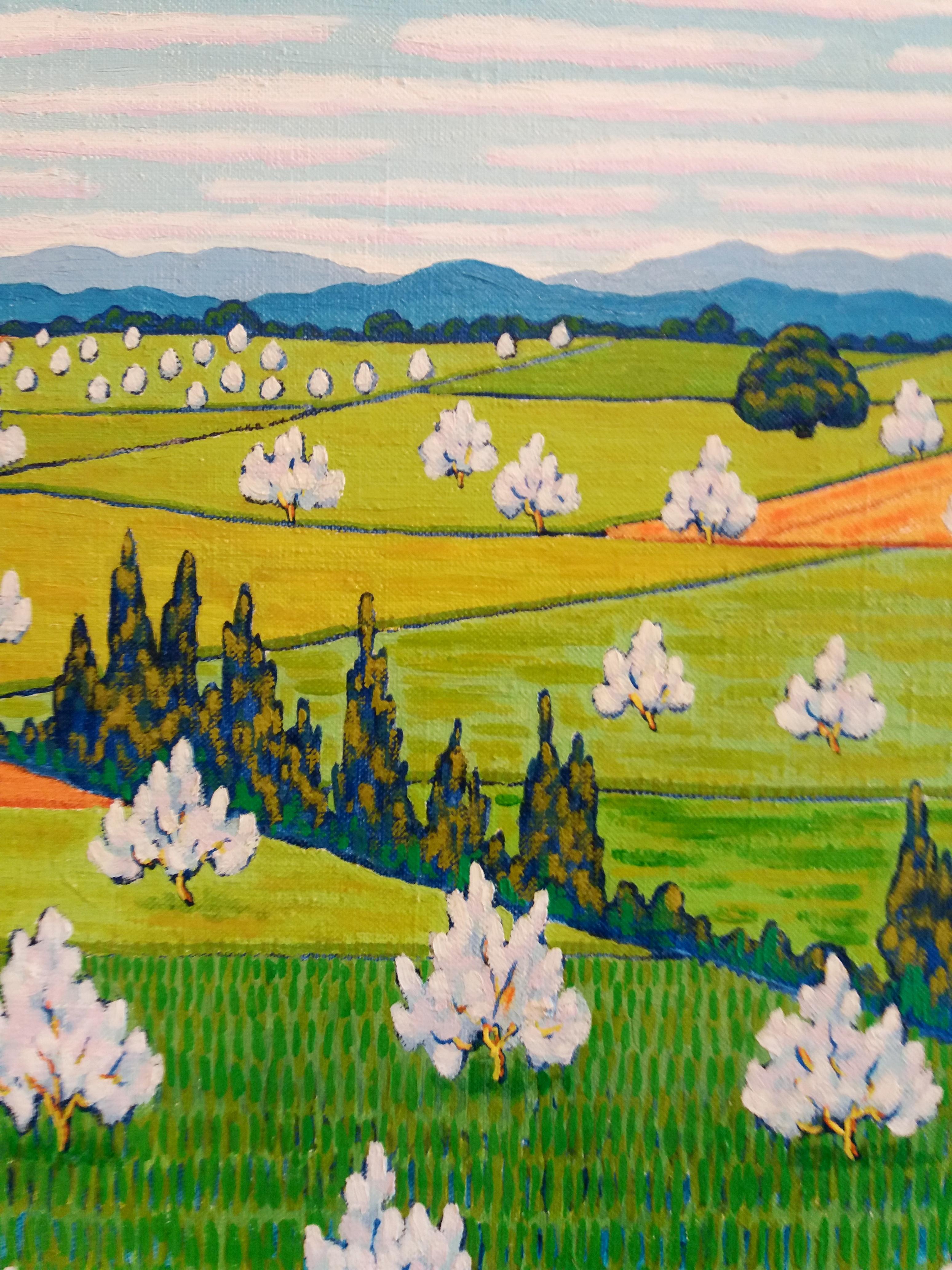  Almendros en flor. Mallorca pintura sobre lienzo expresionista original
enmarcado
Pintor nacido en la localidad de Estellencs en la isla de Mallorca, desde su juventud se dedica al dibujo y a la acuarela, profundizando en el delineado.
Es cuando se