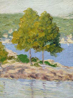 Gaspar Riera. Marina Mallorca expresionista original