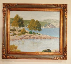 Gaspar Riera. Marina Majorca expressionniste originale