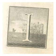 Antiquités d'Herculanum Lettre I - Eau-forte - XVIIIe siècle