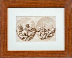 Gaspare Diziani (Venetian) - 18th century figure painting - Two evangelist