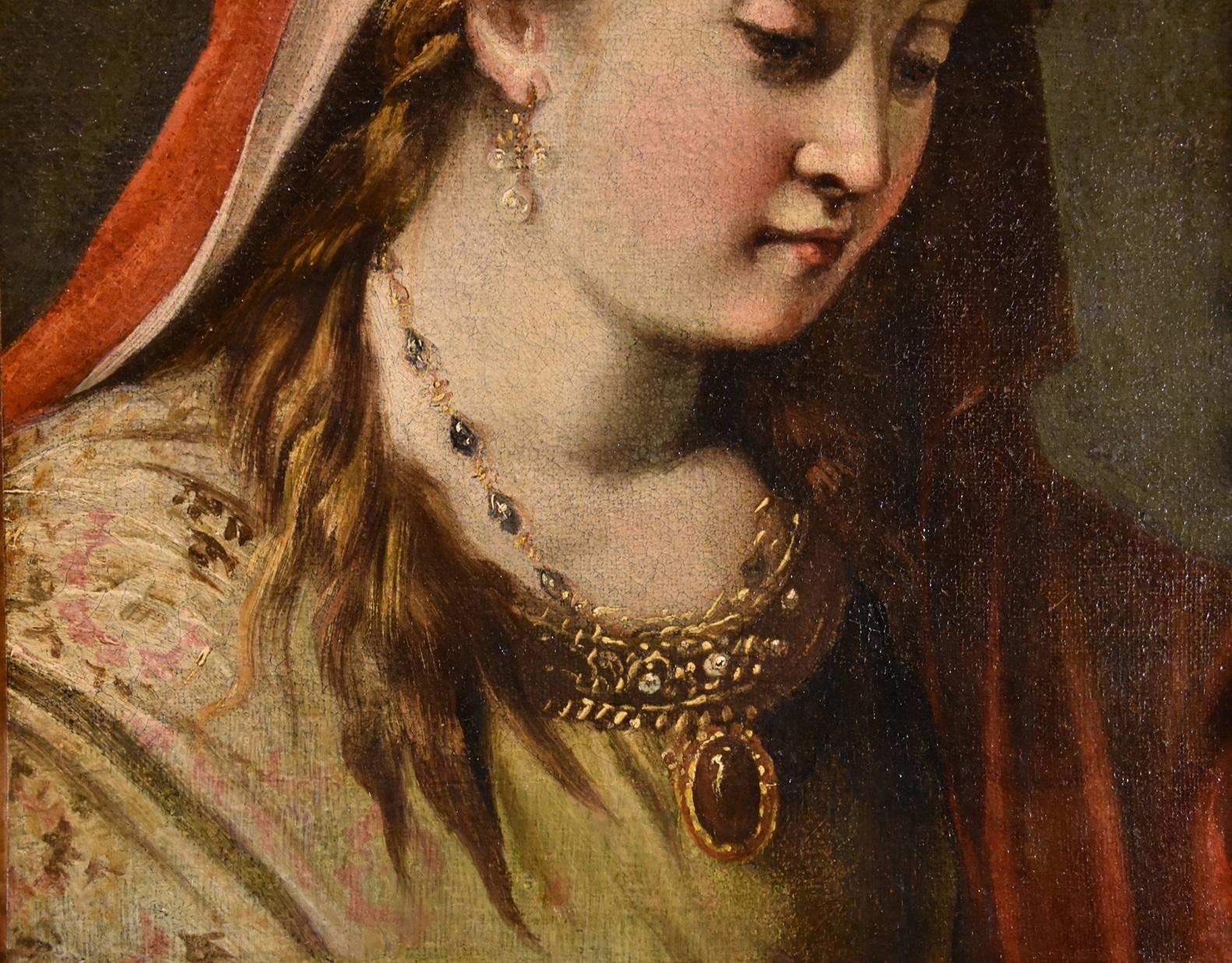 Porträt Frau Prinzessin Diziani, Gemälde, Öl auf Leinwand, 18. Jahrhundert, Altmeister, Kunst im Angebot 2