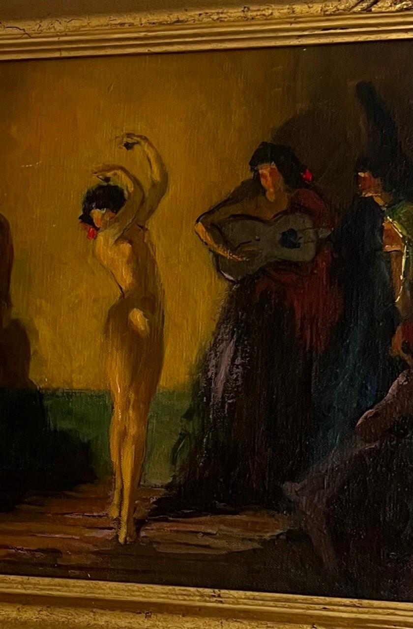 naked flamenco dancer
