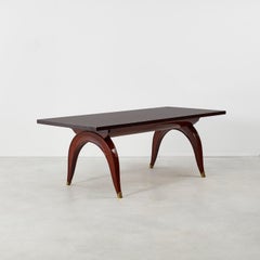 Gaston & Fernand Saddier dining table - France, 1940s
