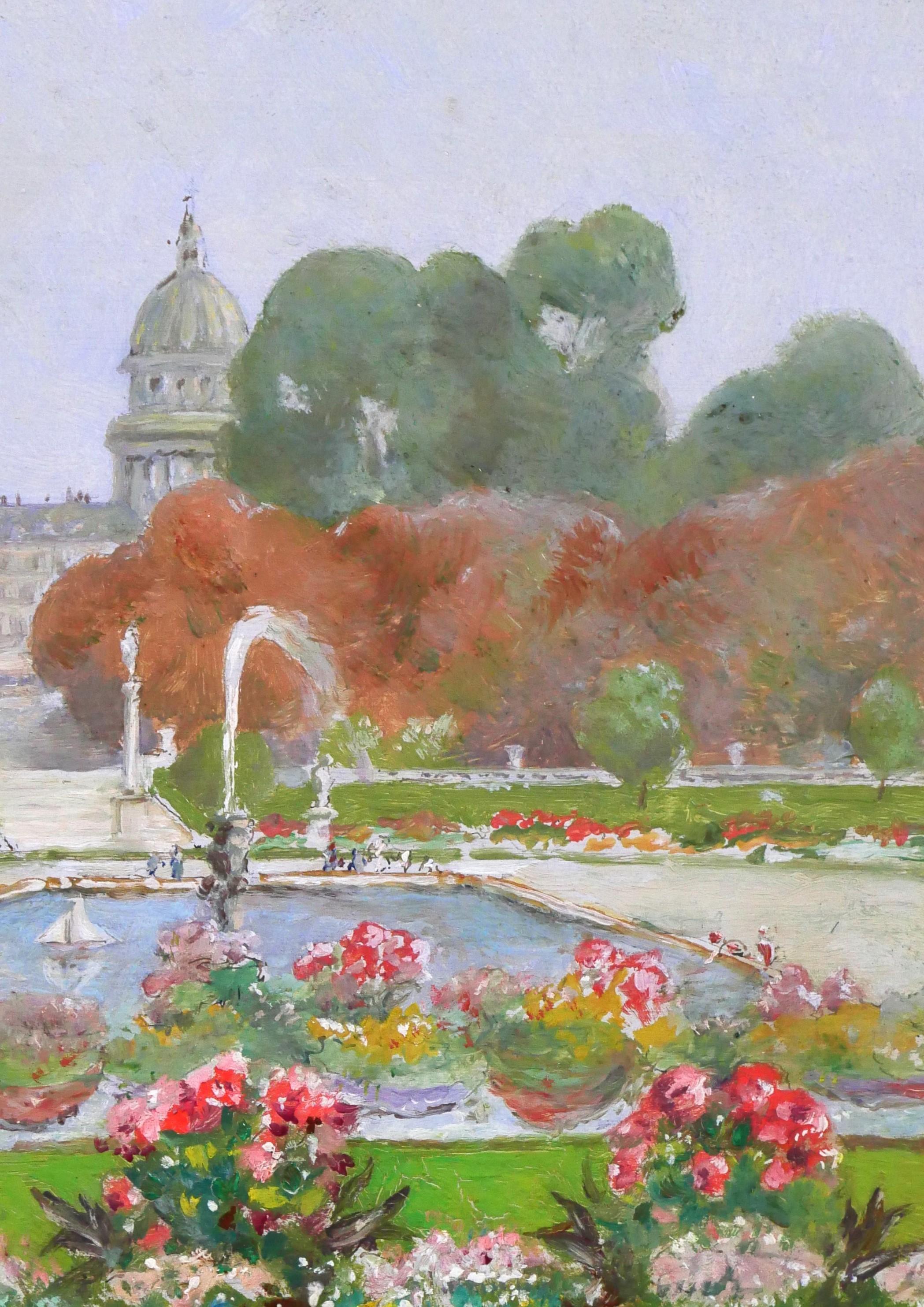 Paris, the Luxembourg Garden and the Pantheon For Sale 2