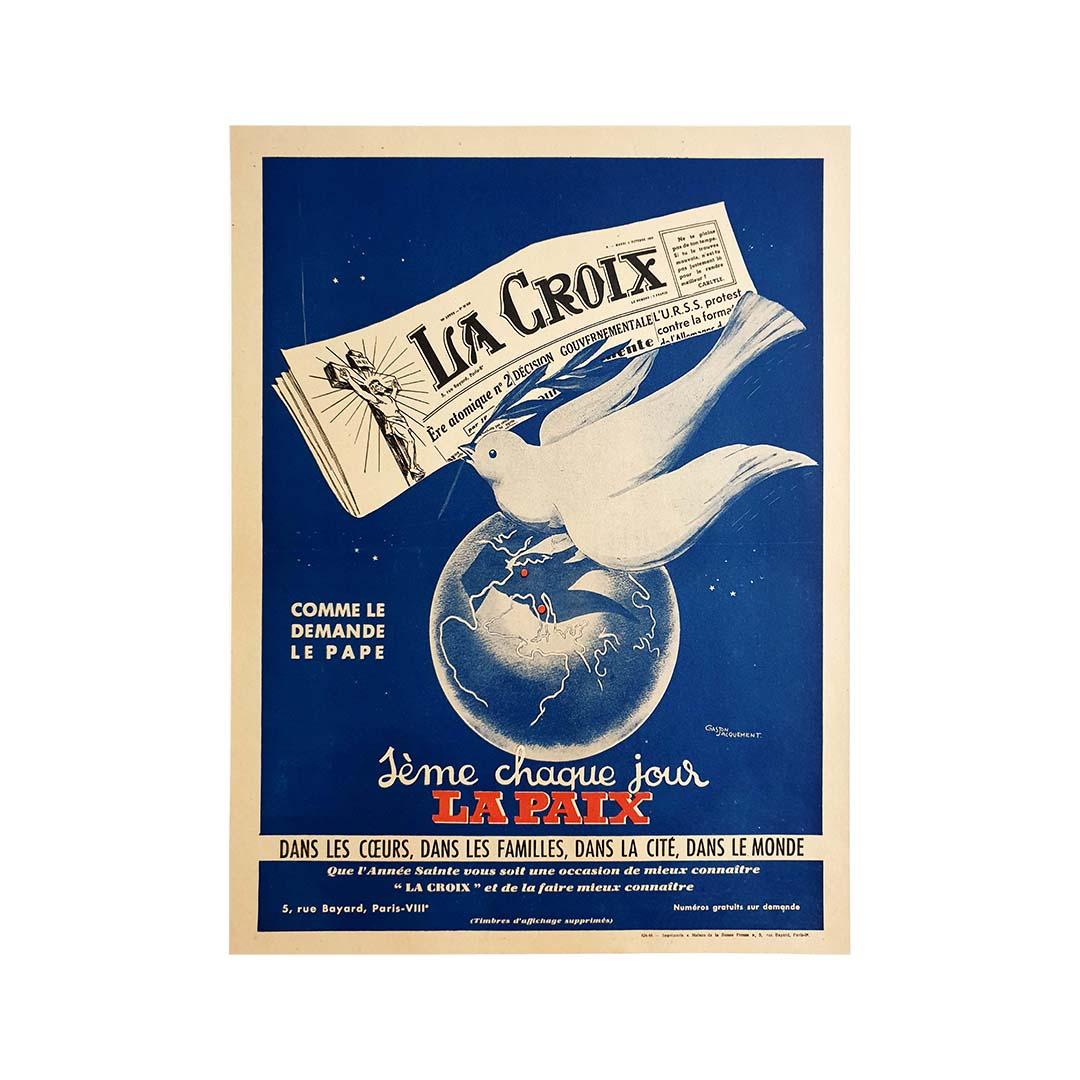 1949 original poster by Gaston Jacquement promoting 
