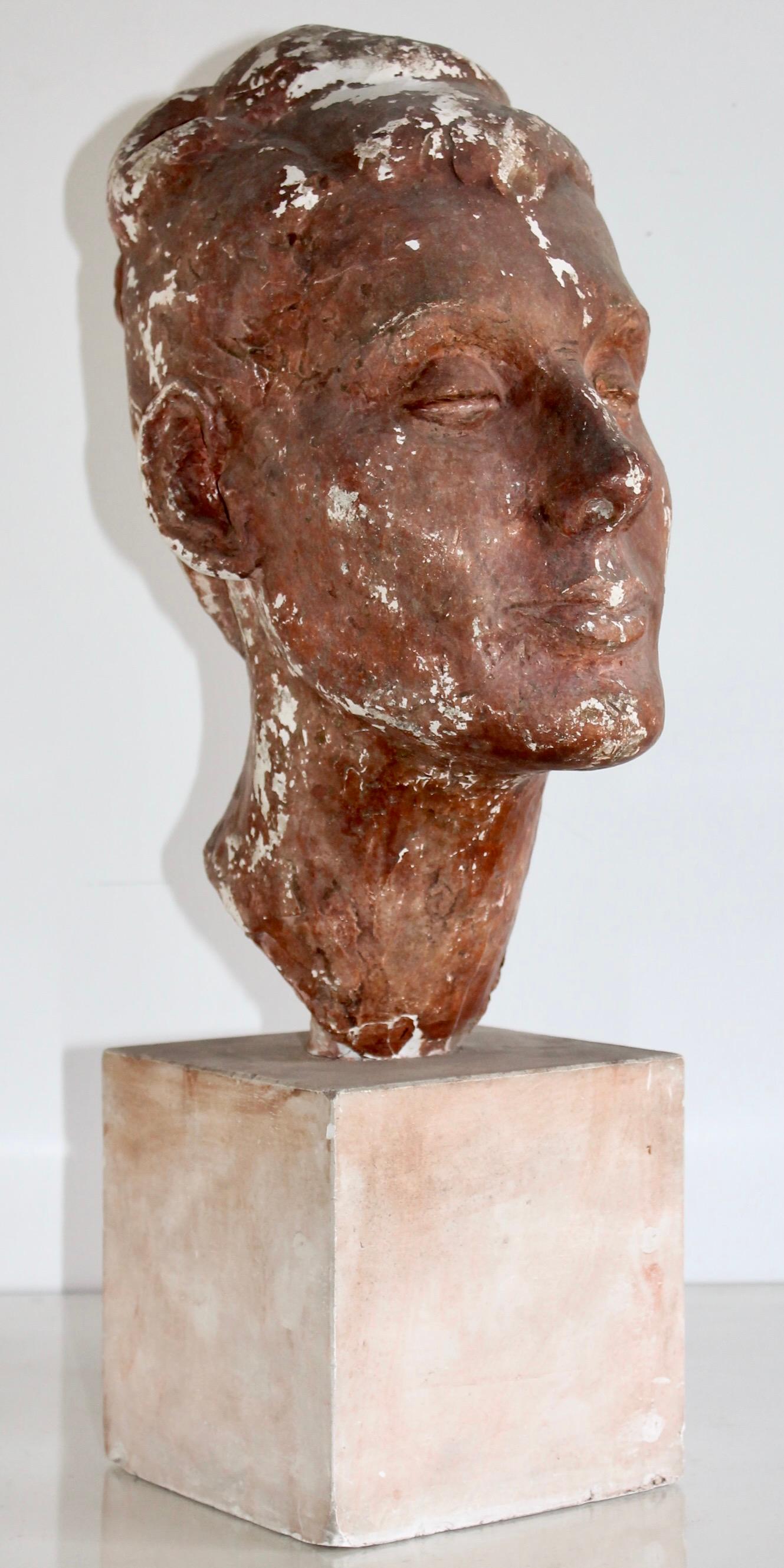 American Gaston Lachaise (attributed) Georgia O'Keefe Plaster Study For Sale