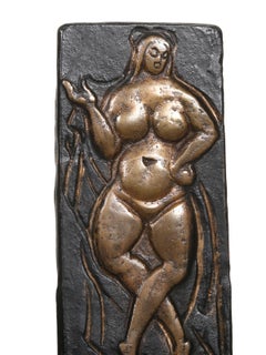 Dancing Nude, Modern Bronze Figurative Sculpture After Gaston Lachaise