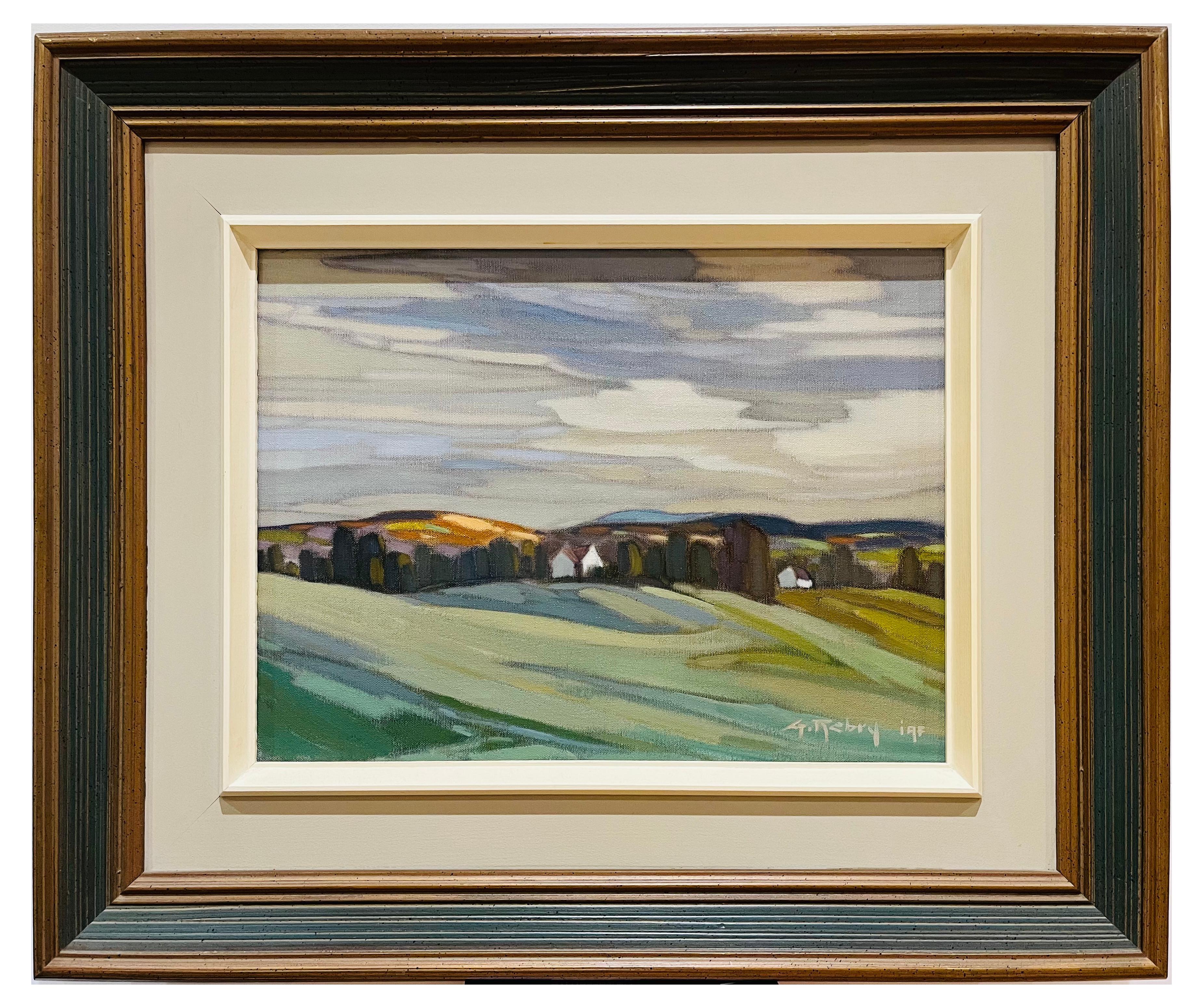 Eastern Townships. Quebec - Painting by Gaston Rebry