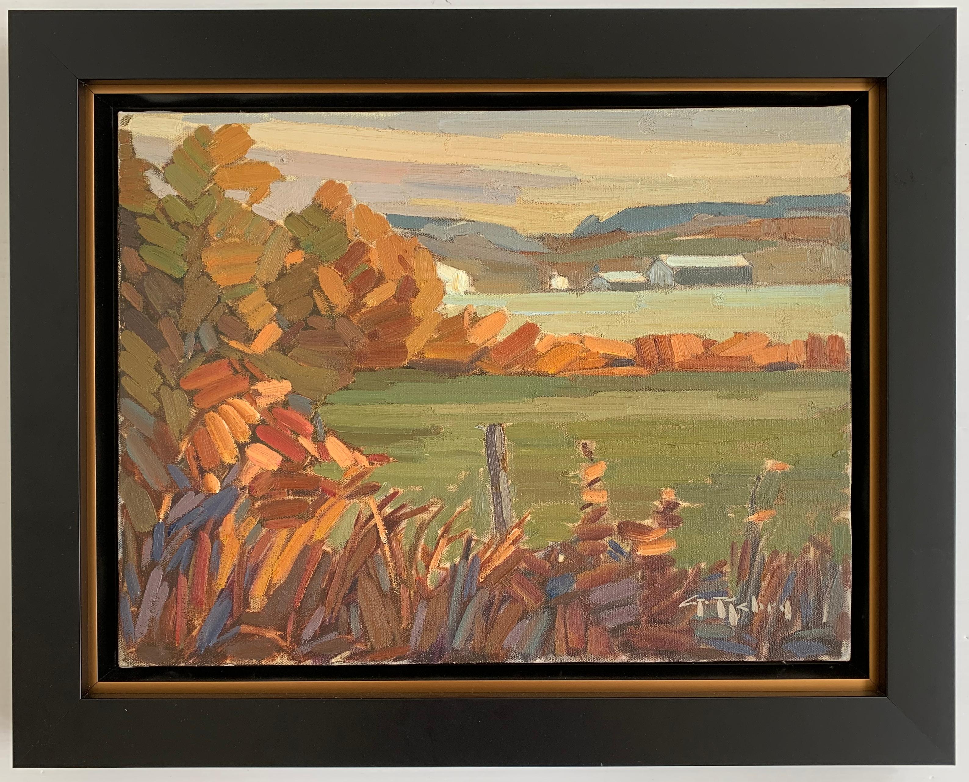 Paysage en Mauricie - Painting de Gaston Rebry