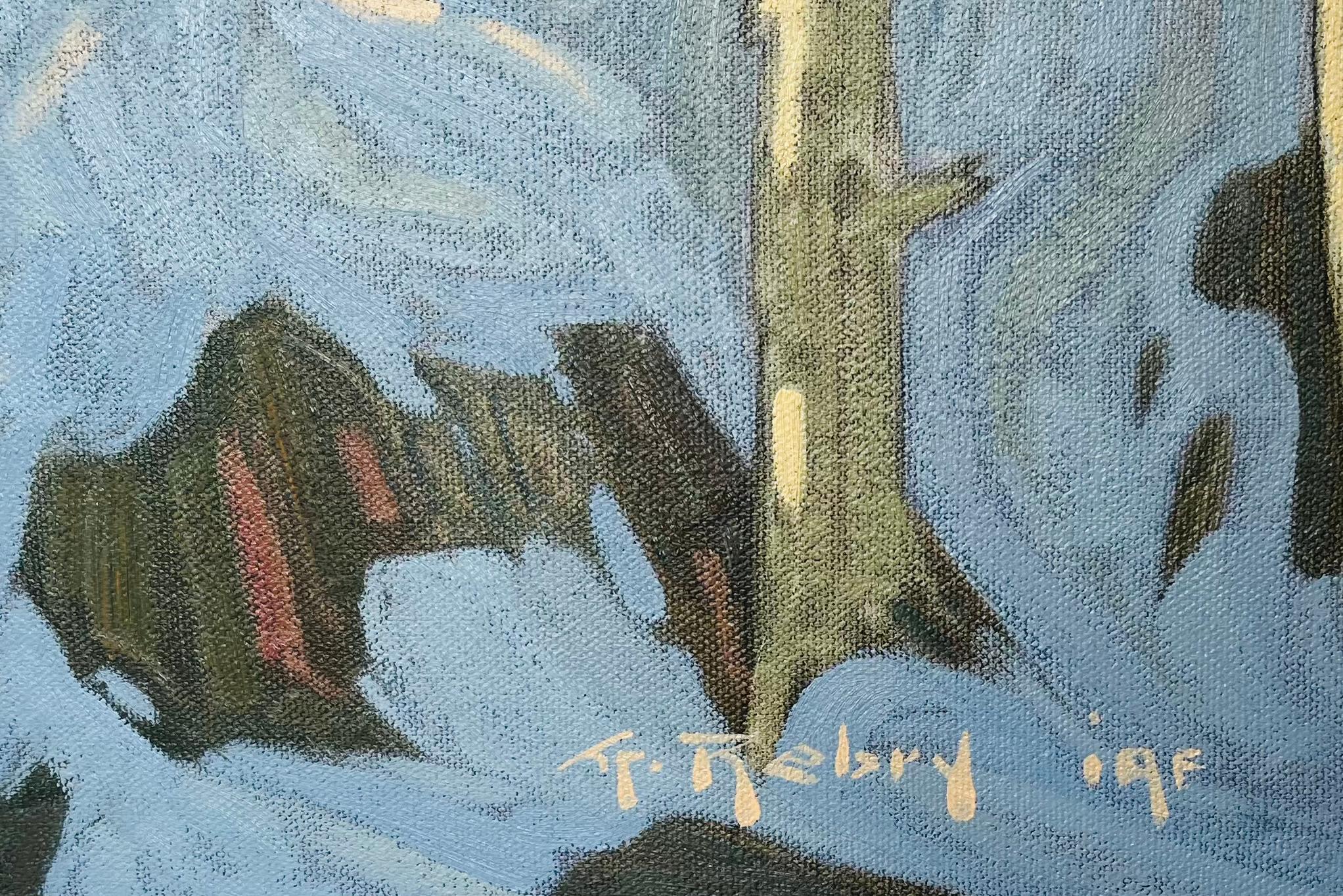 Gaston Rebry, Canadian, 1933-2007
Quebec Landscape, 1988
Oil on canvas
18 x 24 in (image)
signed
signed , titled, and artist’s stamp verso

framed