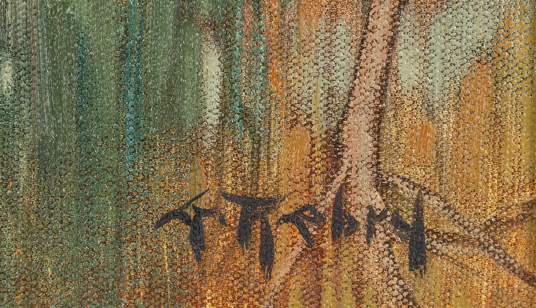 Gaston Rebry, Kanadier, 1933-2007
Öl auf Leinwand
10 x 12 Zoll (Bild)
unterzeichnet
gerahmt

Für unsere US-Kunden:
1) Das Kunstwerk wird von Montreal, Kanada aus versandt;
2) Bitte beachten Sie, dass das kanadische Kunstwerk im Rahmen des aktuellen