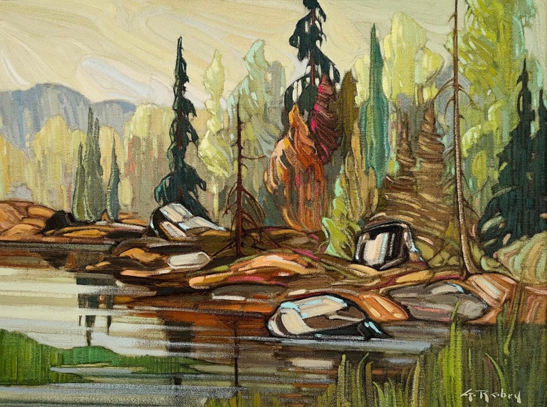 Gaston Rebry Quebec landscape For Sale at 1stDibs