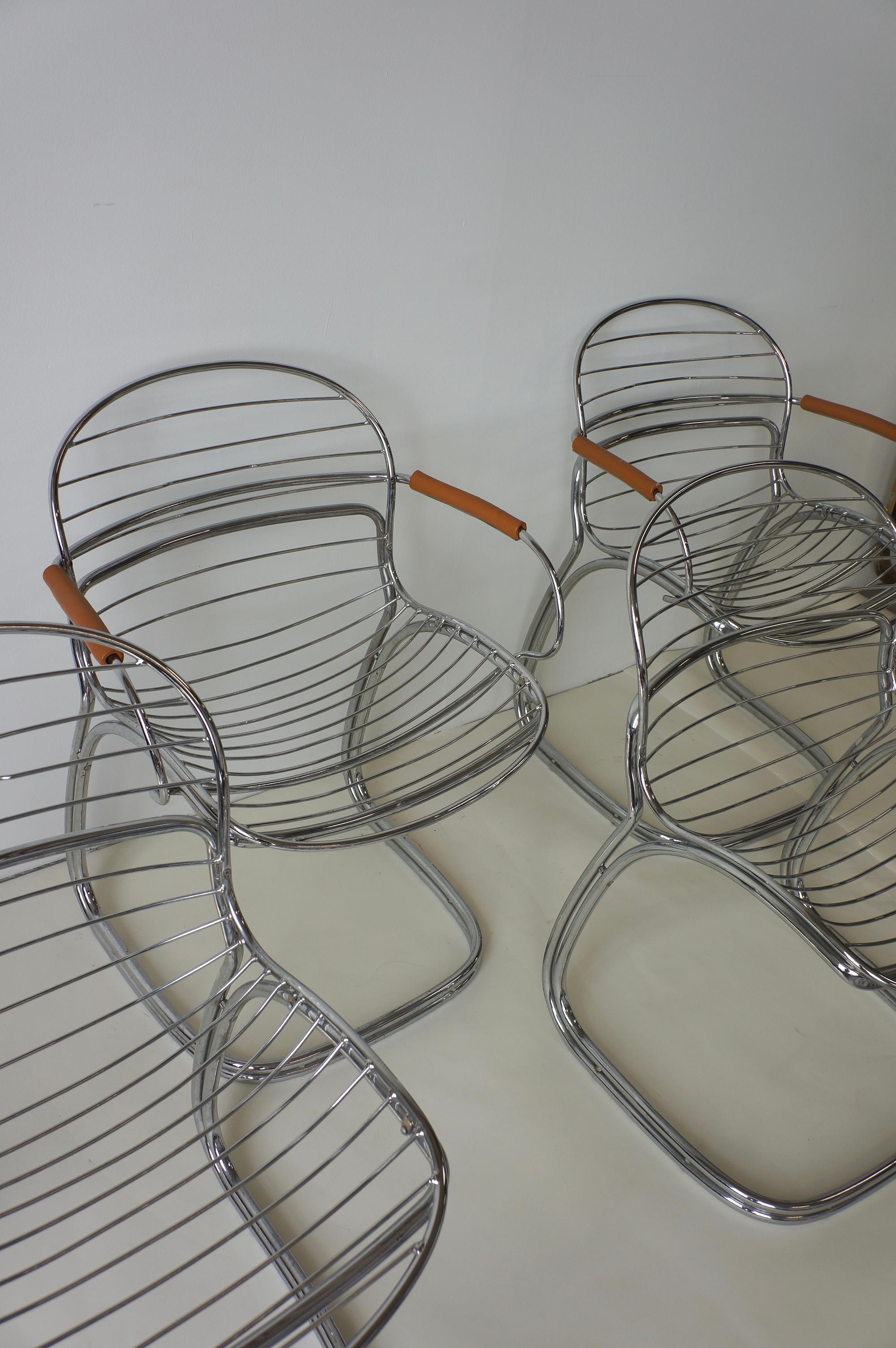 Mid-Century Modern Gaston Rinaldi ‘Sabrina’ chairs 
