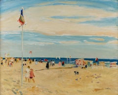 French Beach Scene