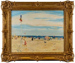 French Beach Scene