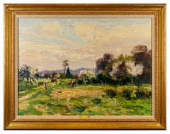 Paisaje con figuras